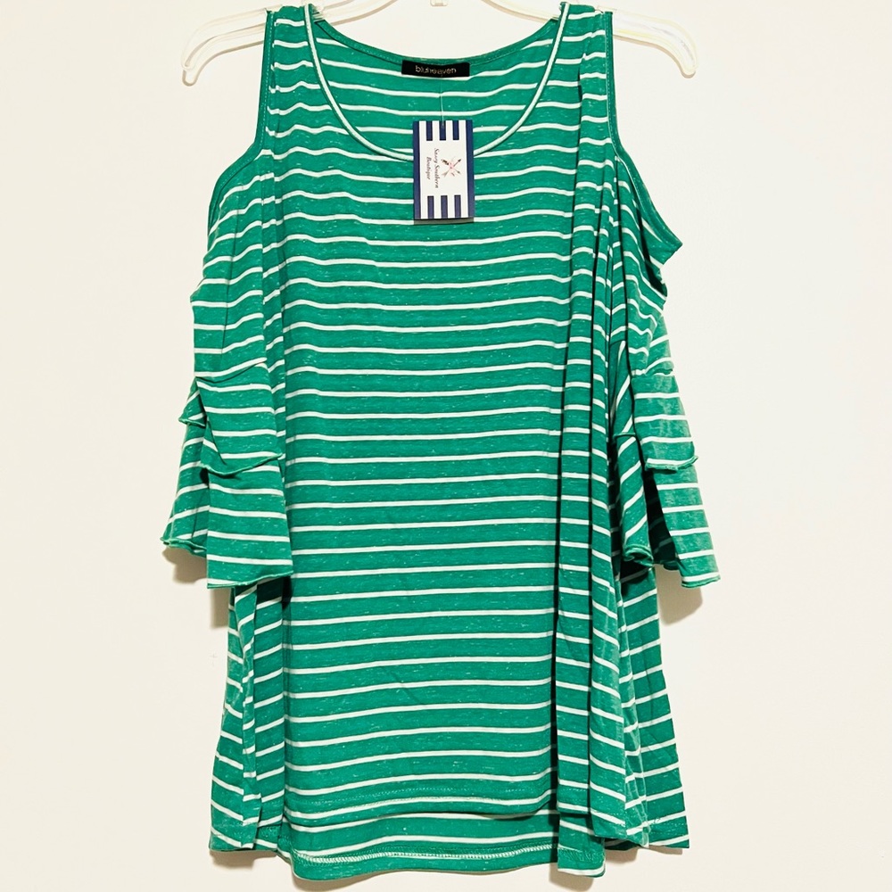 Women’s open shoulder blouse